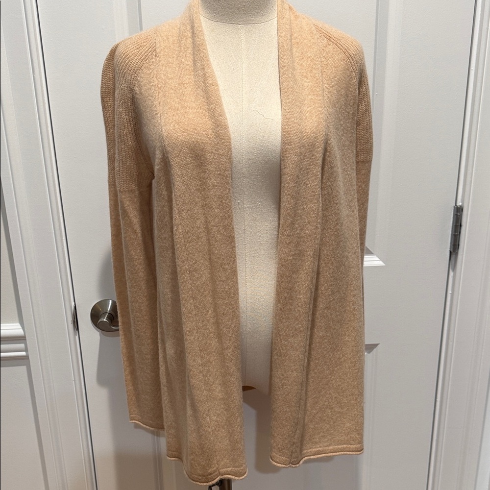 Lilly Pulitzer Seabrook  Cashmere Cardigan PB Camel Heather